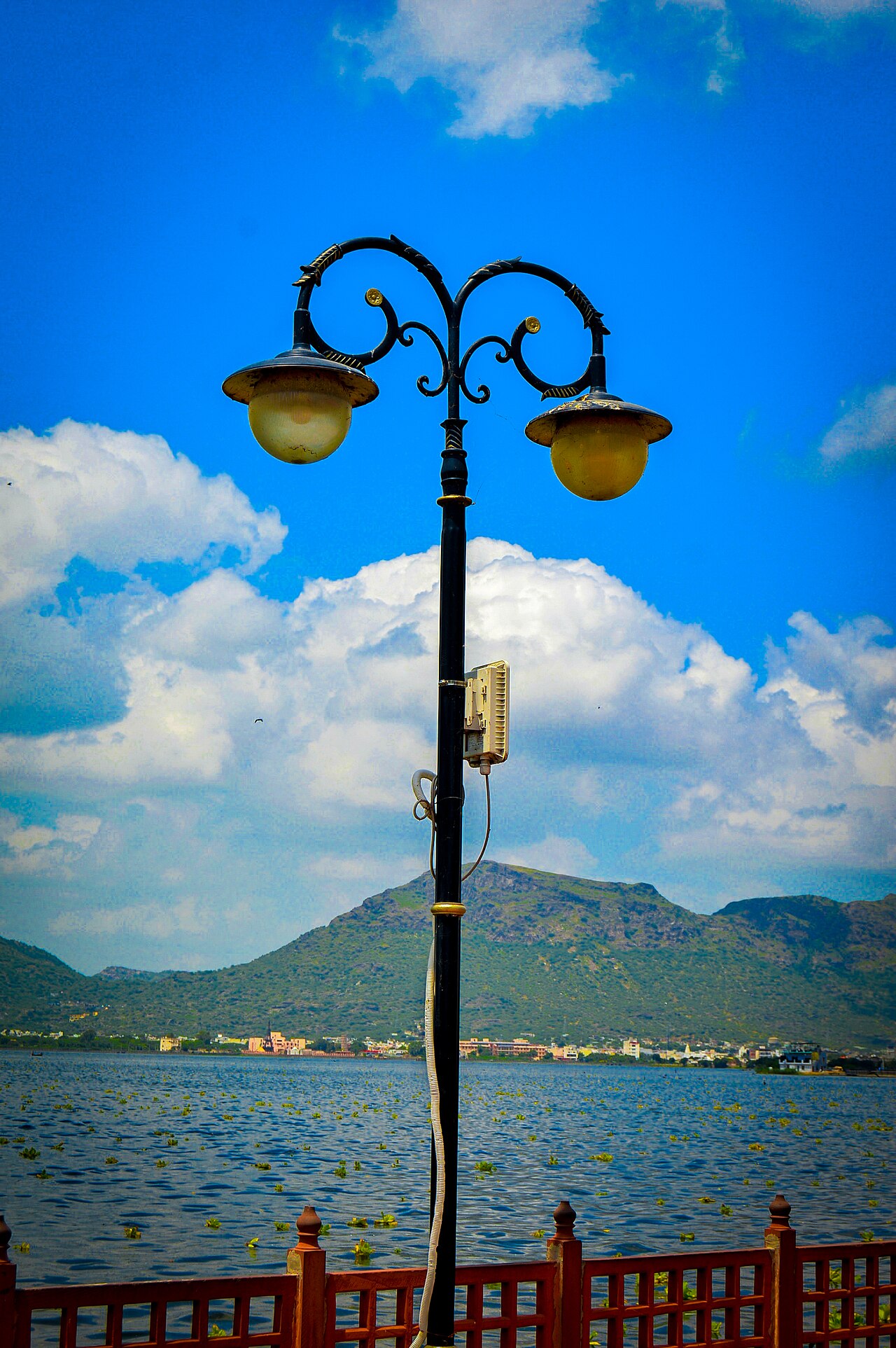Ana Sagar Lake, the largest artificial lake in Ajmer