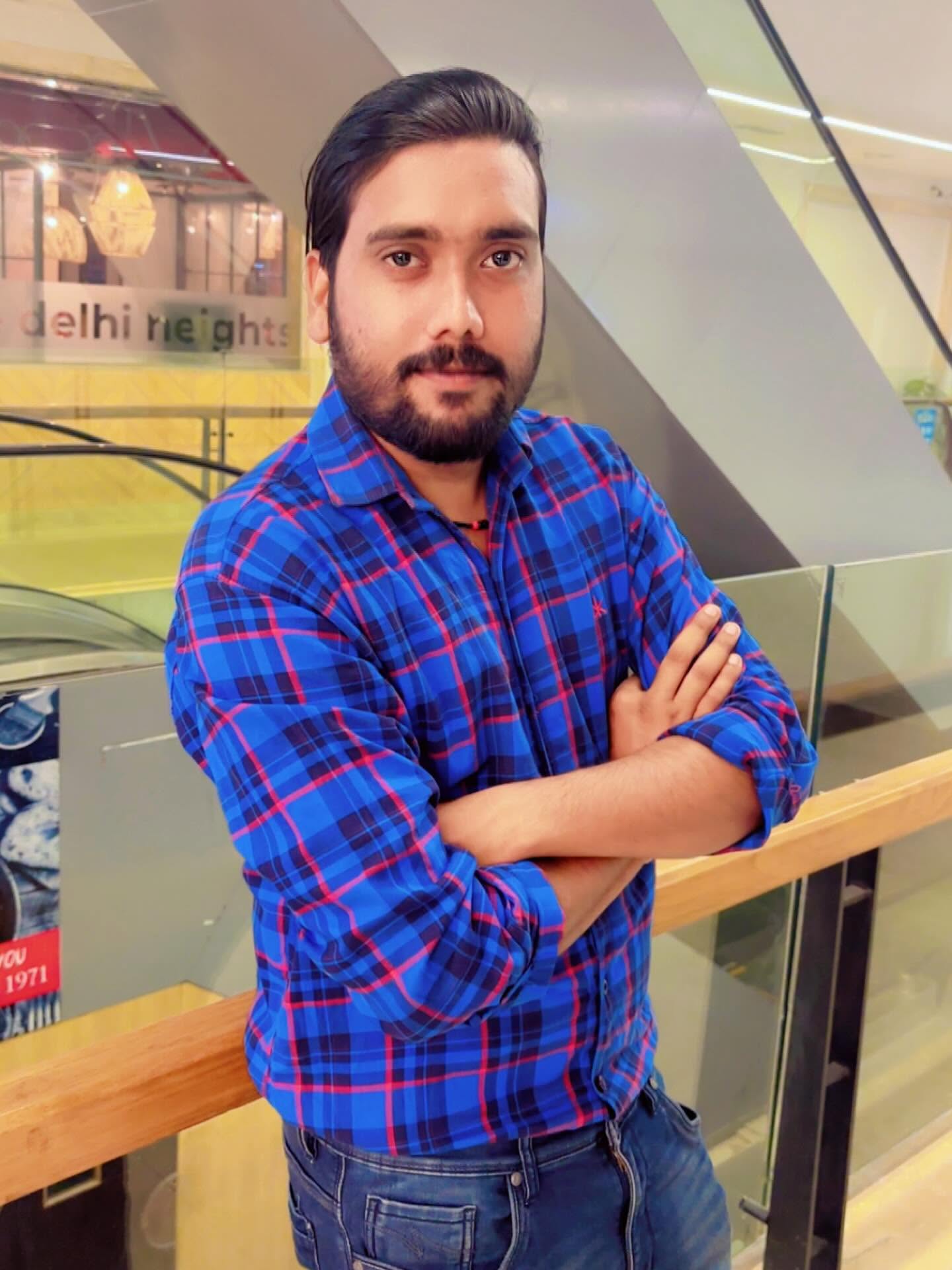 Monogram portrait of Rohit Chouhan, founder of AjmerCity
